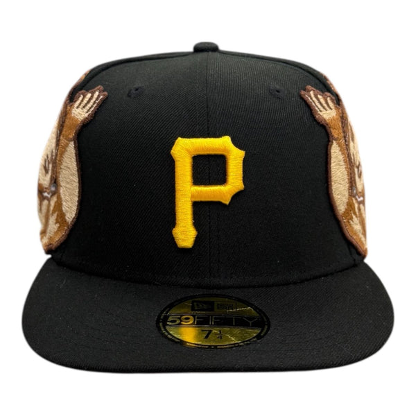 Jon Stan Pirates Fitted (Black)