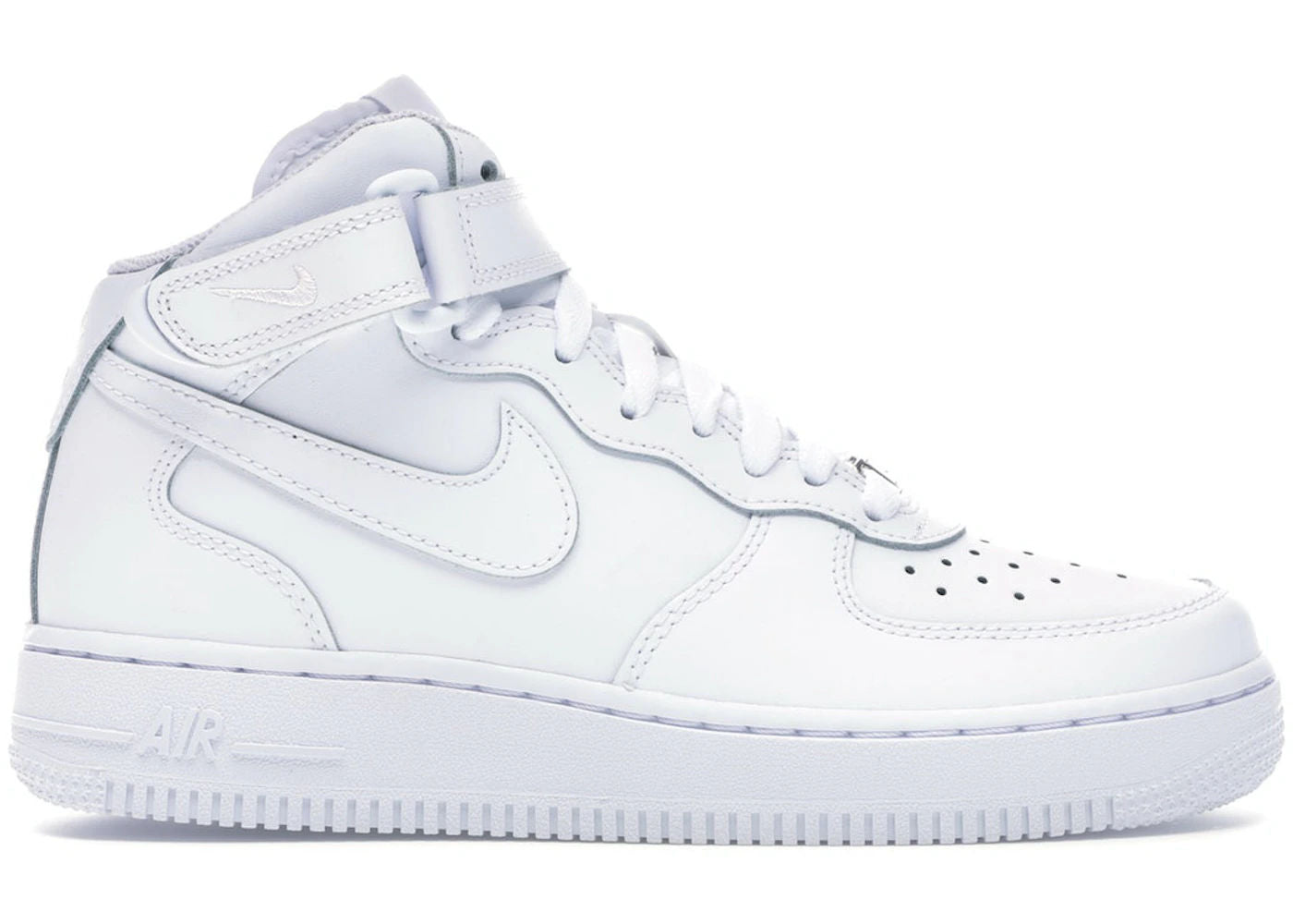Nike Air Force 1 Mid White (GS) - Preowned