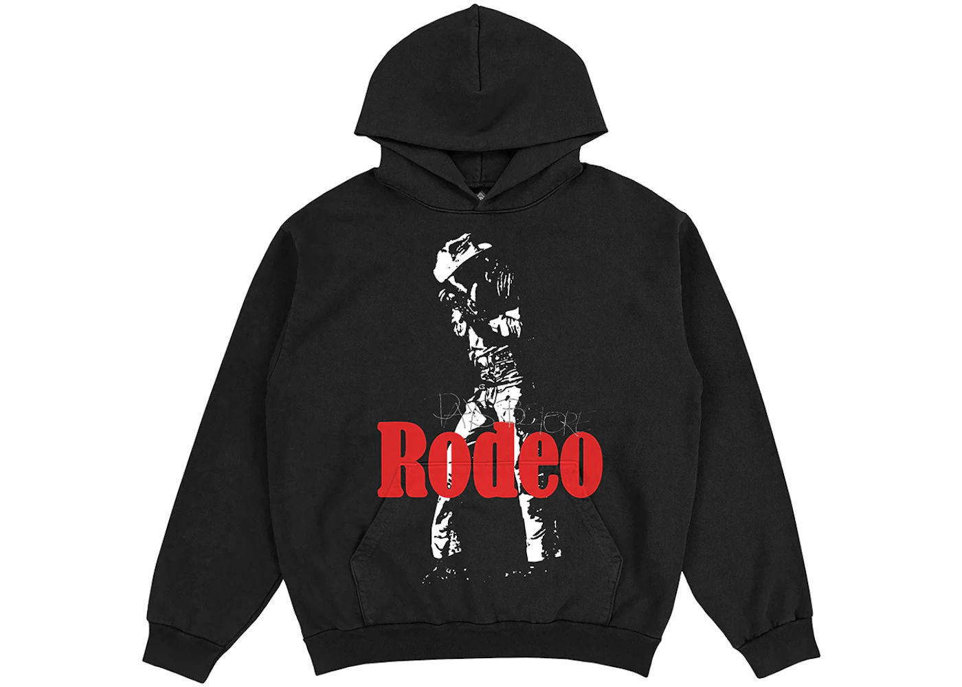 Travis Scott Rodeo Hoodie Black - Preowned