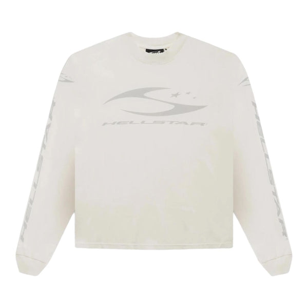 Hellstar H Cursive LS Tee (Cream)