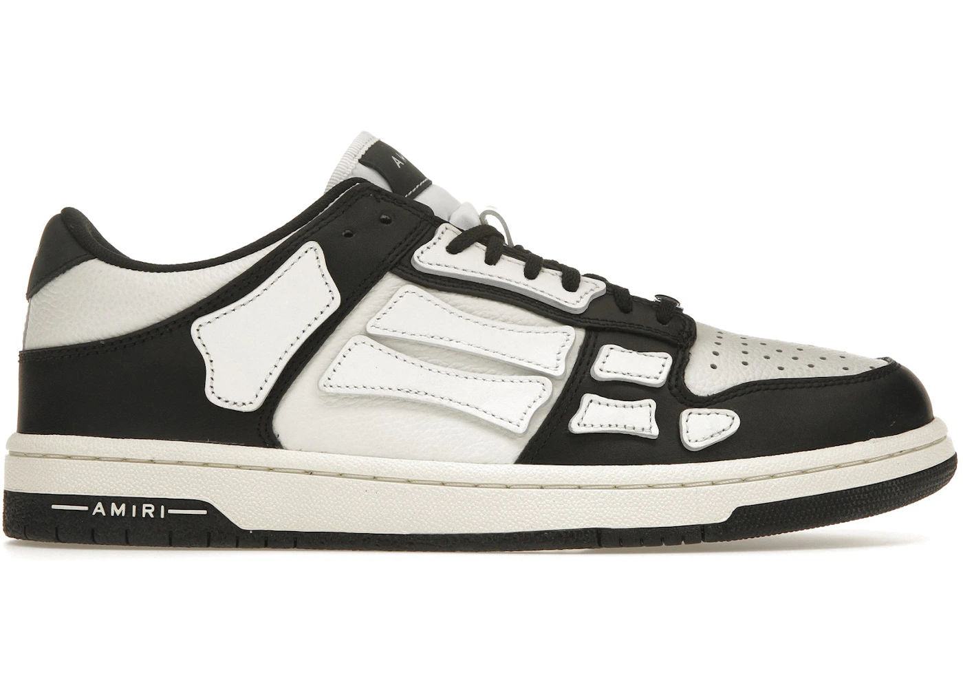 AMIRI Skel Top Low Black White - Preowned