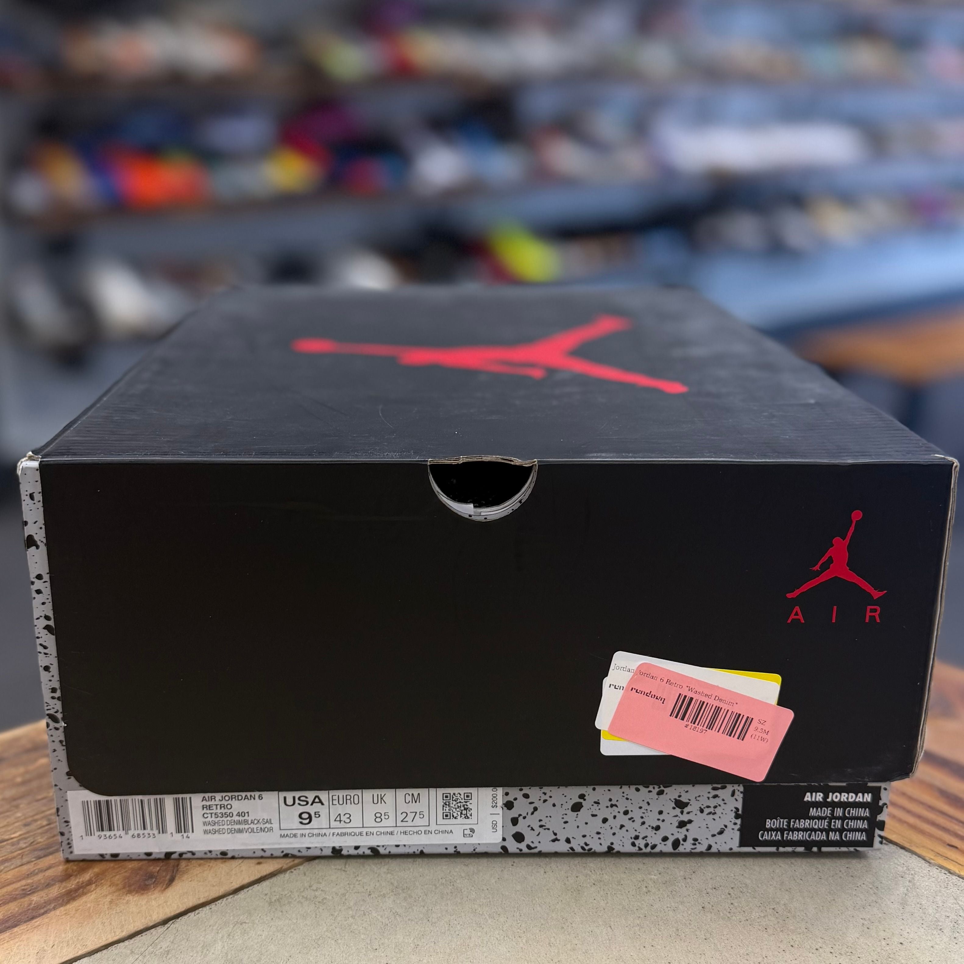 BRAND NEW STEAL - Jordan 6 Retro Washed Denim