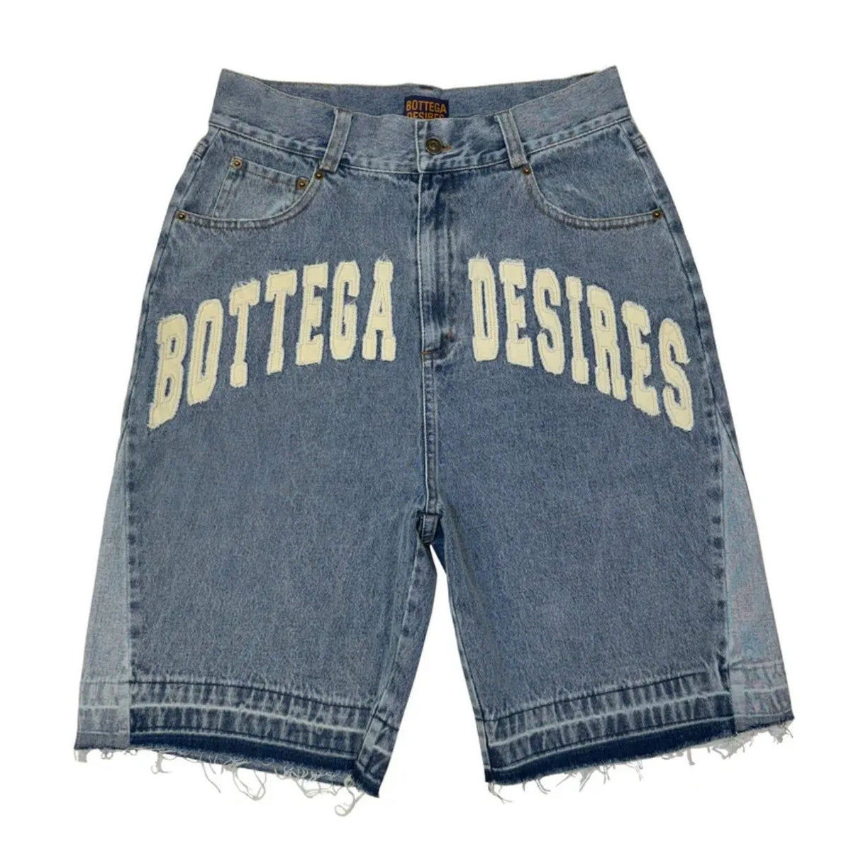 Bottega Desires Denim Shorts (Blue) - Preowned