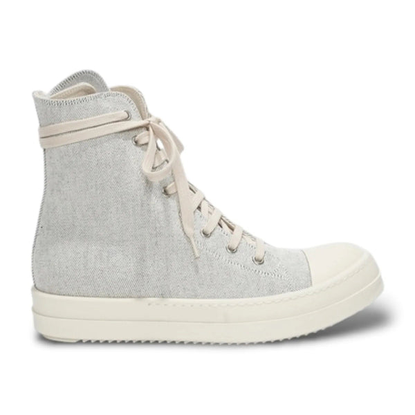 Rick Owens DRKSHDW Melange High Top Sneaker Melange Milk - Preowned