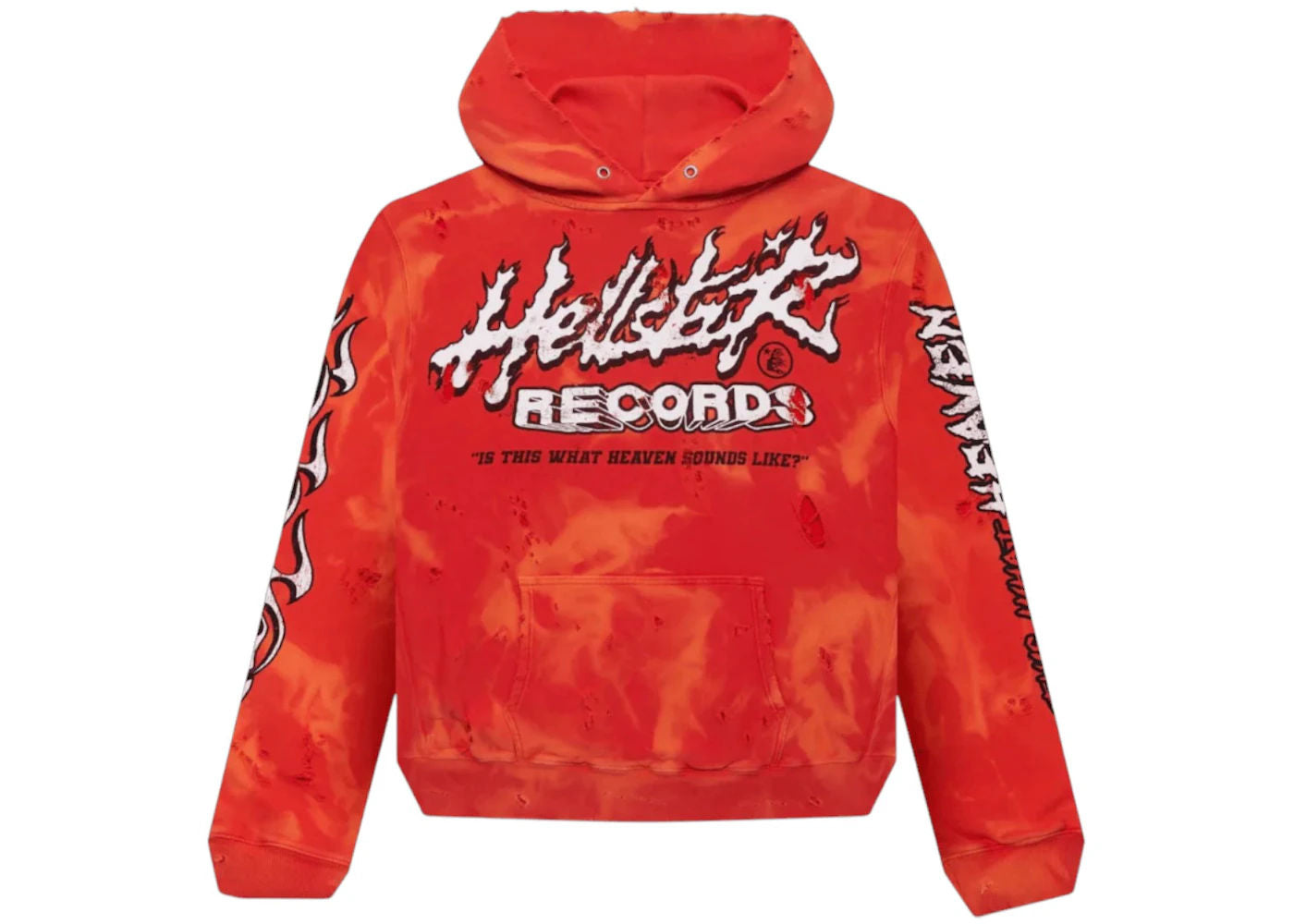 Hellstar Records Lava Hoodie Red - Preowned
