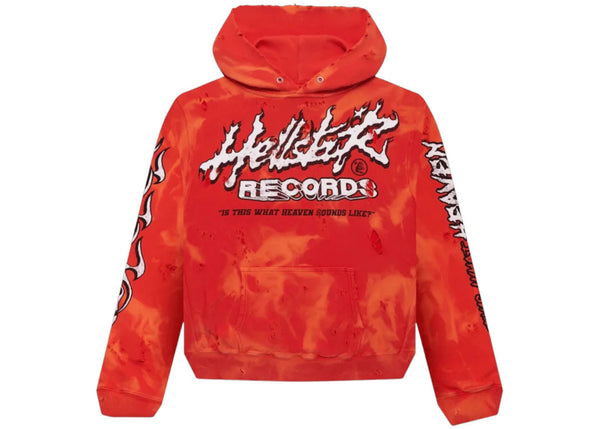 Hellstar Records Lava Hoodie Red - Preowned