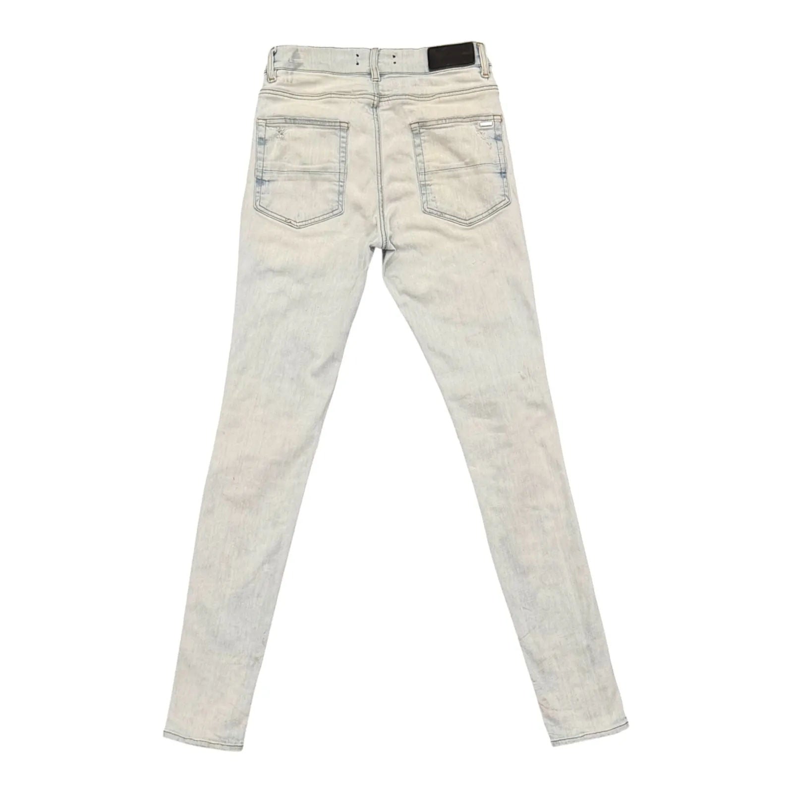 Amiri Mx1 Tie Dye Patch Jeans (Light Wash) - Preowned