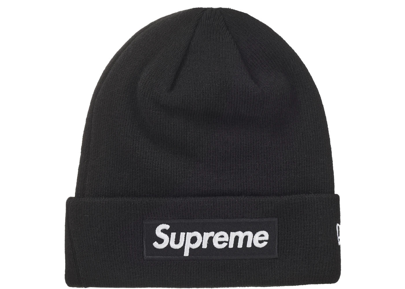 Supreme New Era Box Logo Beanie (FW24) Black - Preowned