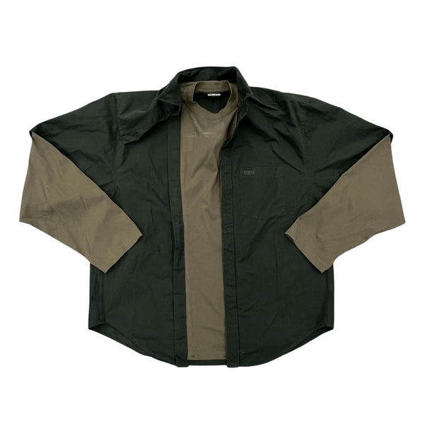 Balenciaga Trompe L'oeil Shirt (Green)