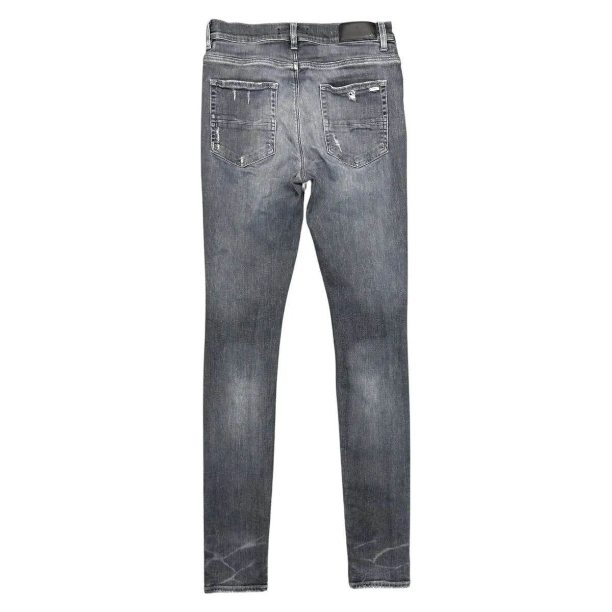 Amiri MX1 Black Leather Patch (Grey/Black) - Preowned