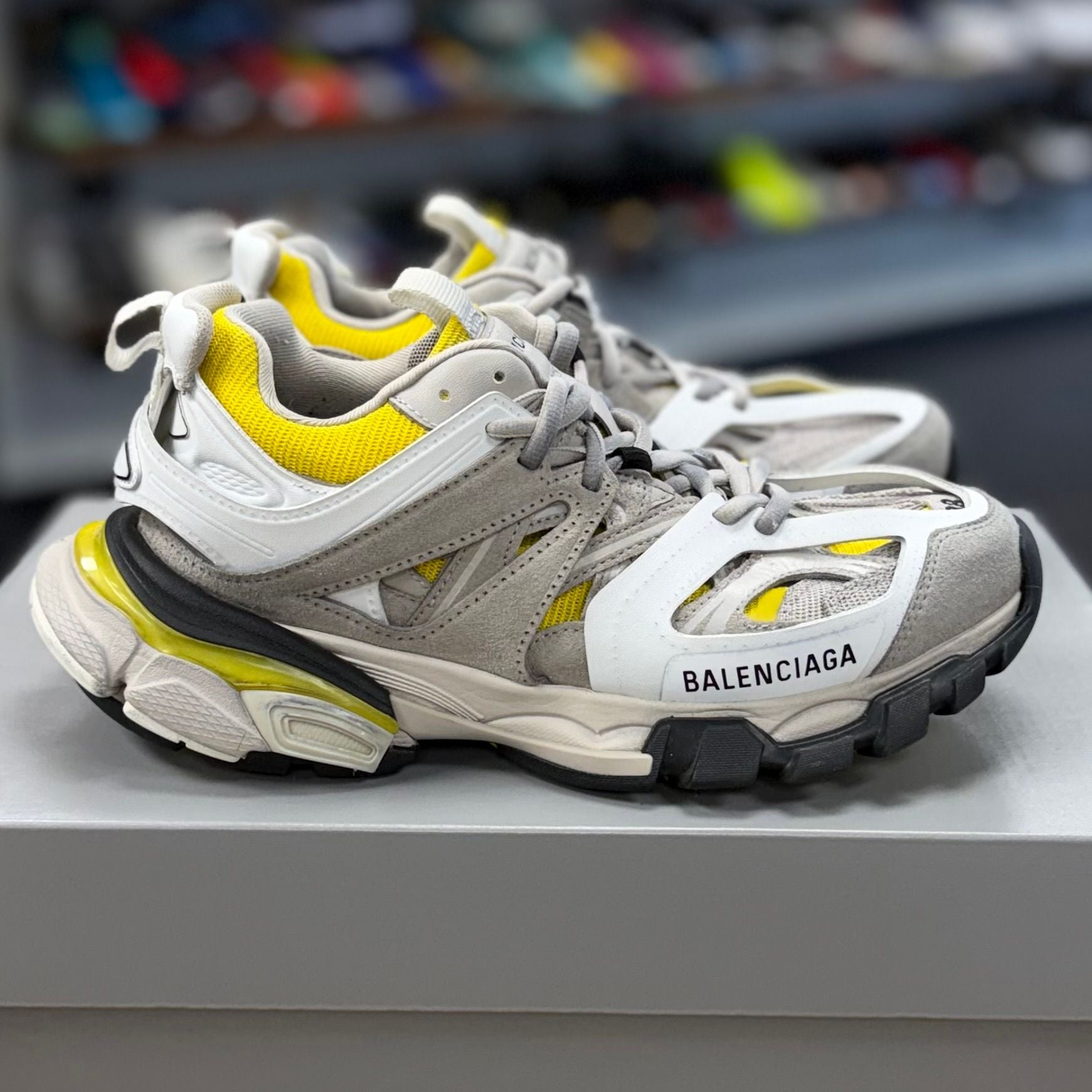 Balenciaga Track Multicolor Yellow - Preowned