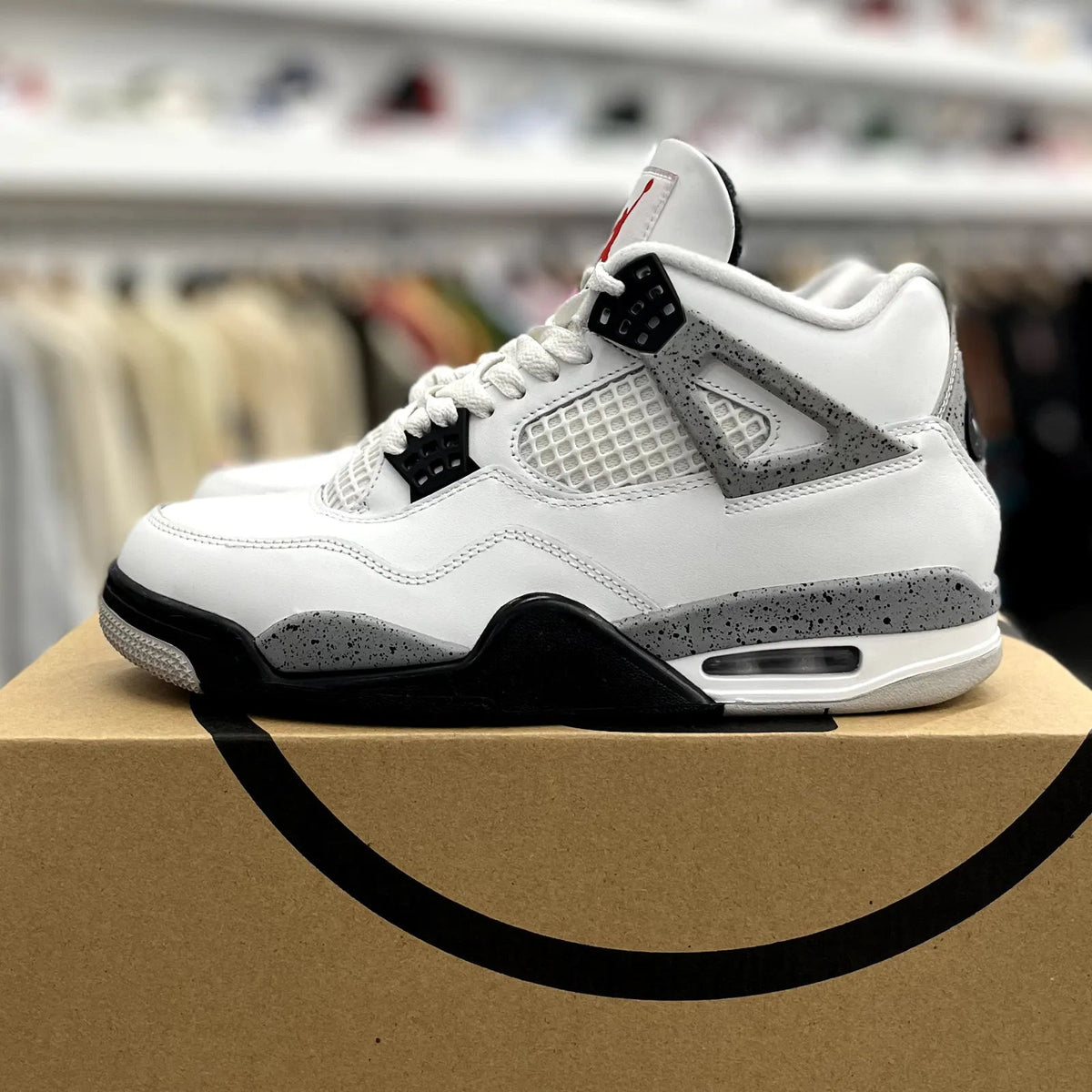 Jordan 4 Retro White Cement (2025) - Preowned
