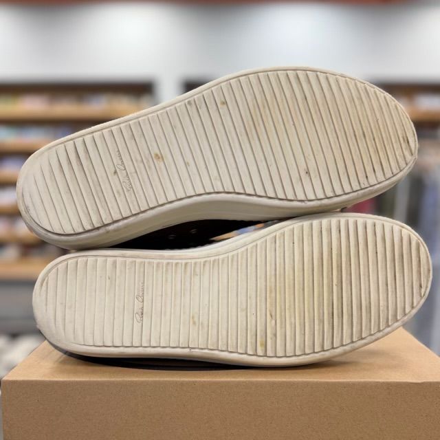 Rick Owens Suede Low Ramones (Brown) - Preowned