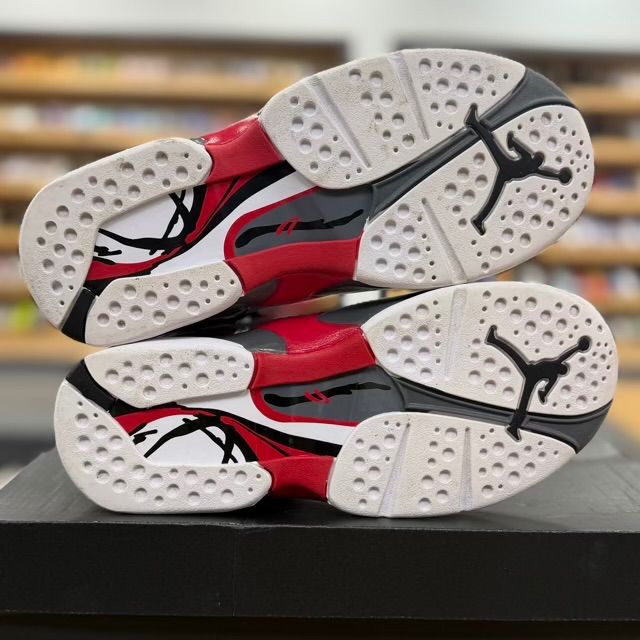 Jordan 8 Retro White True Red (2025) (GS) - Preowned
