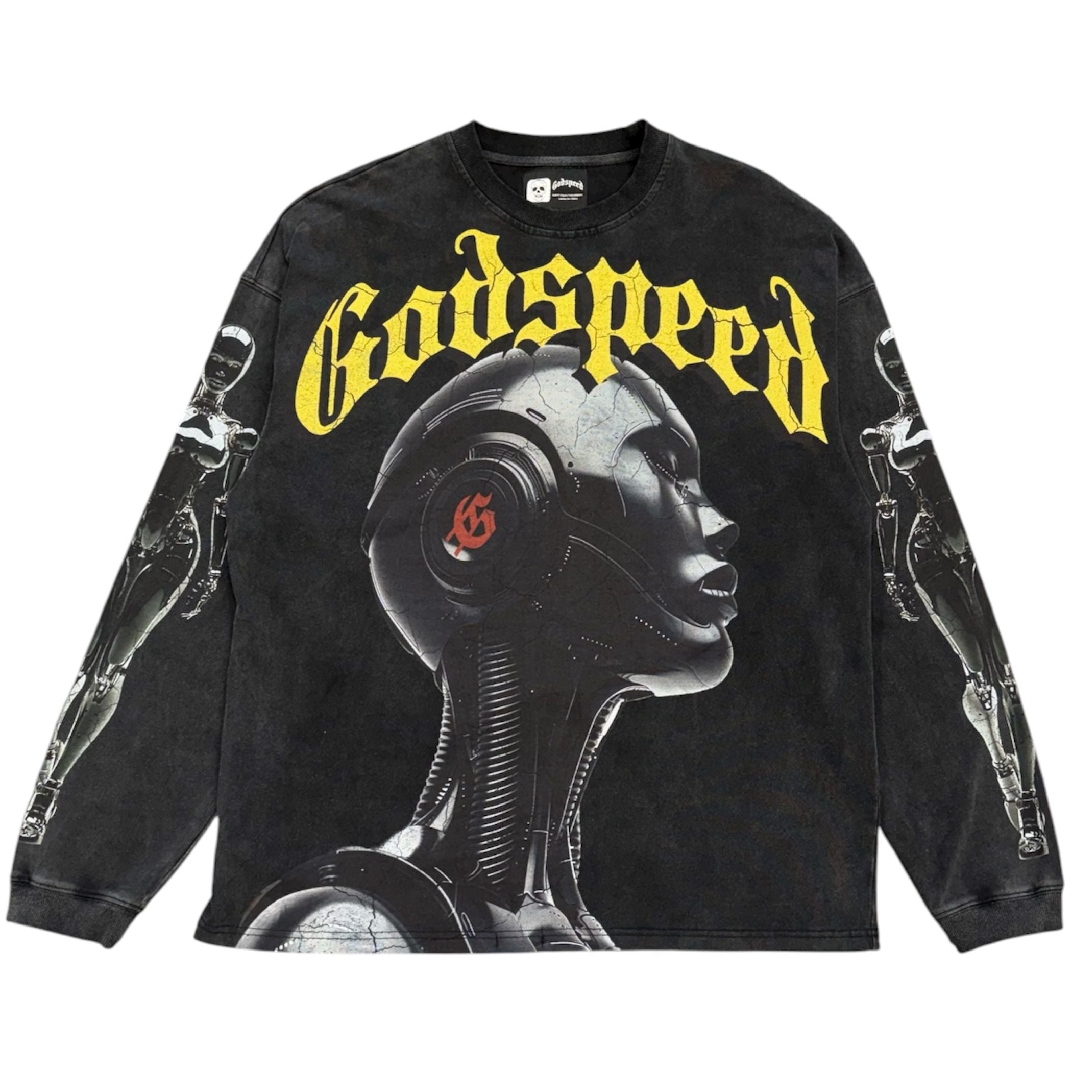 Godspeed Alexa L/S Tee (Black Wash) - Preowned