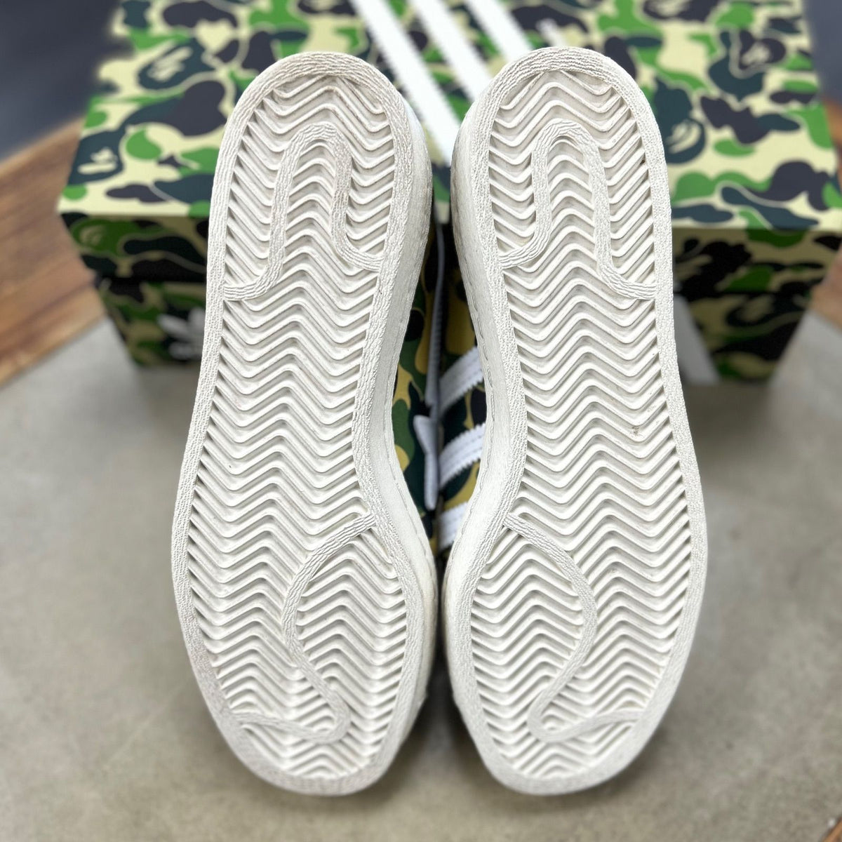 adidas Superstar Bape ABC Camo Green - Preowned
