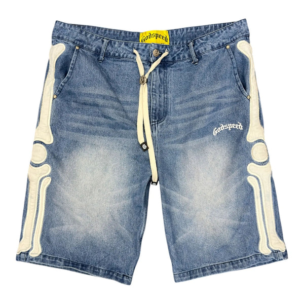 Godspeed Femur Denim Shorts Blue - Preowned