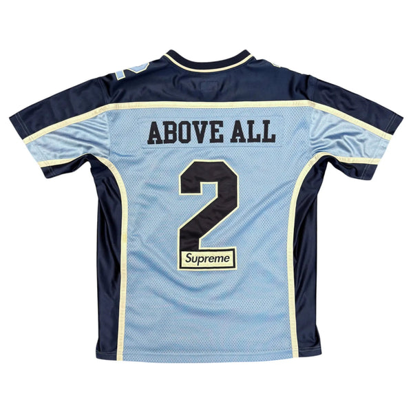 Supreme Above All Football Jersey Light Blue - Preowned