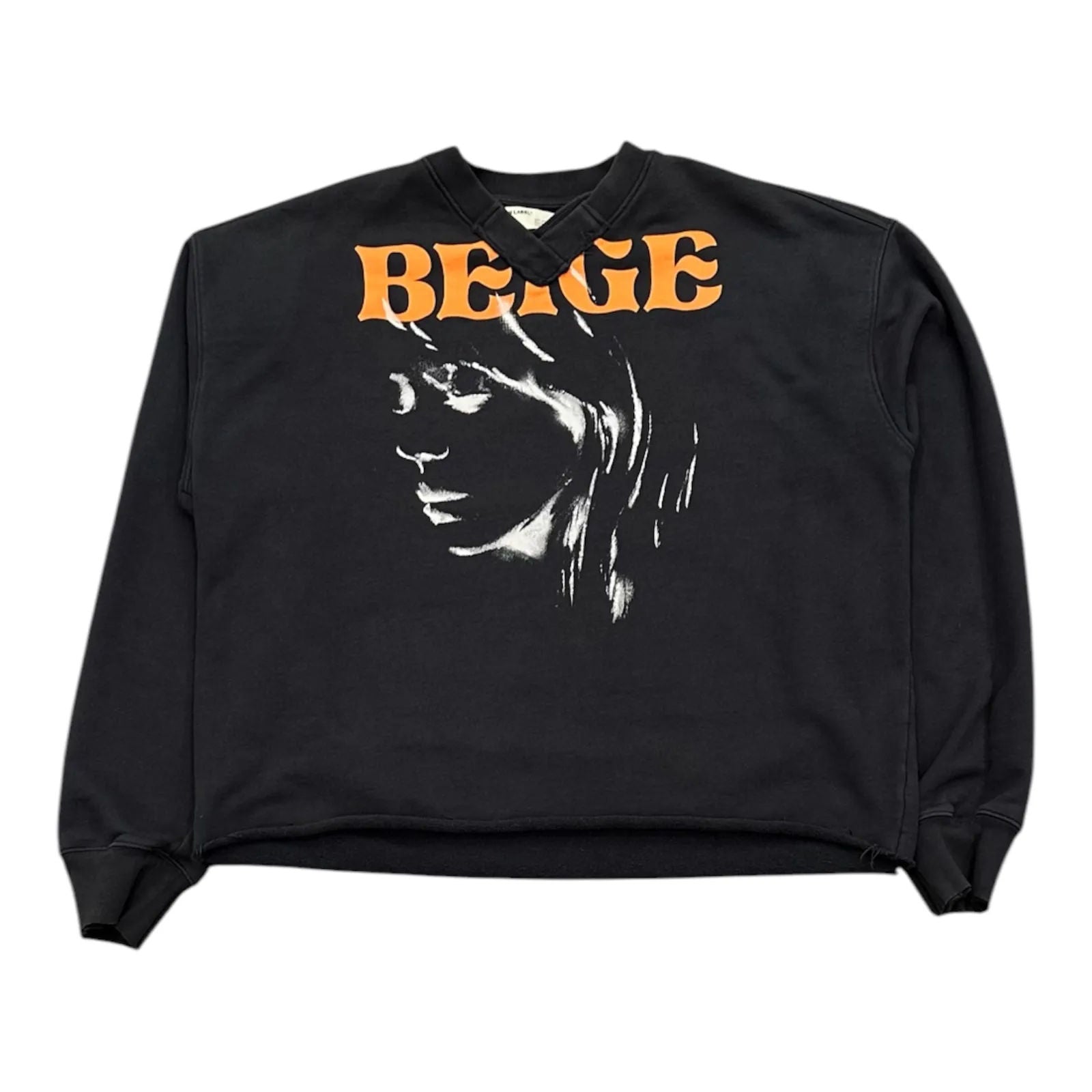 Off-White Portrait Crewneck (Washed Black) - Preowned