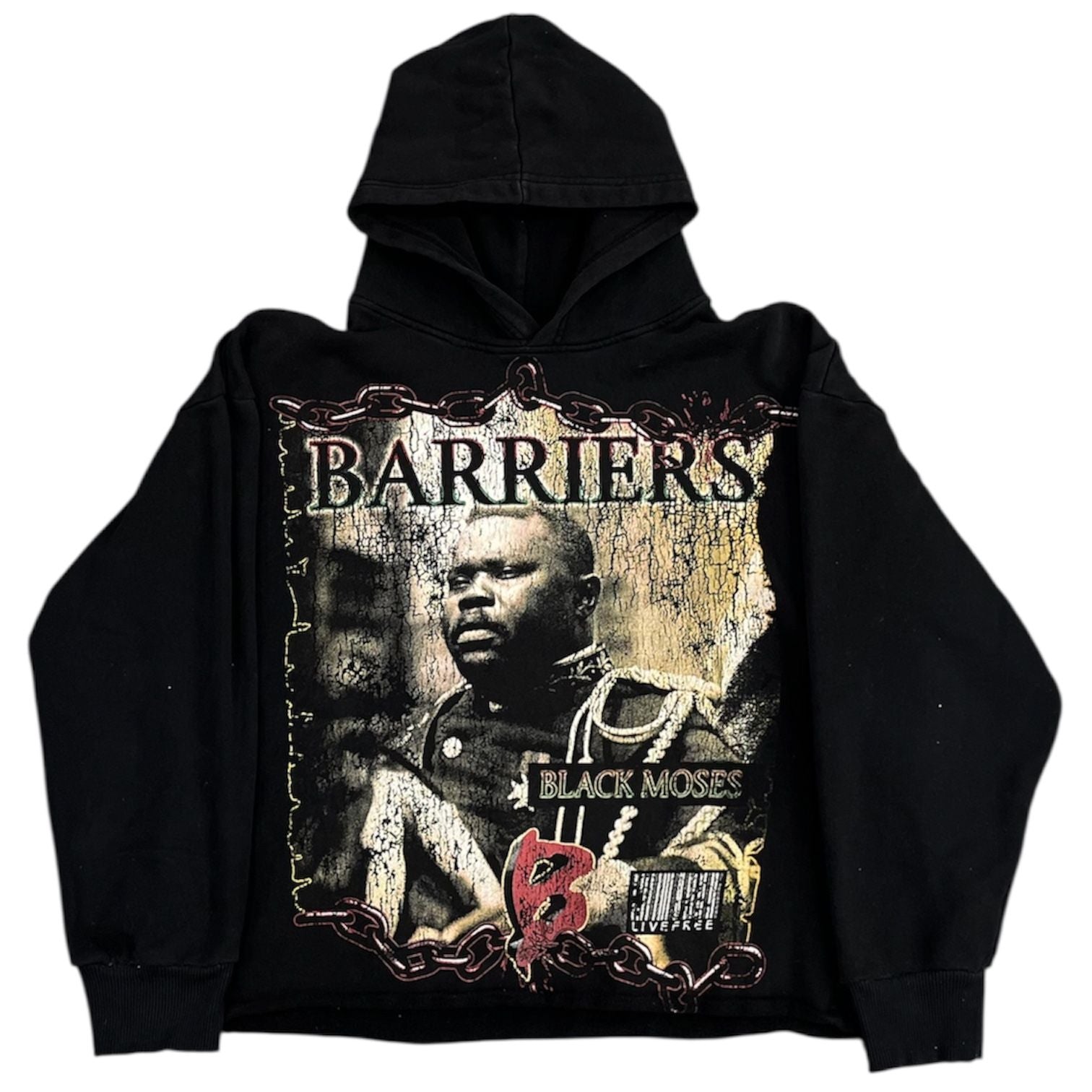 Barriers Marcus Garvey Hoodie (Black) - Preowned