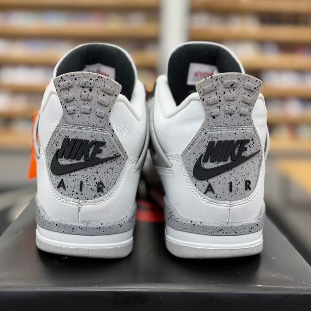 Jordan 4 Retro White Cement (2025) - Preowned