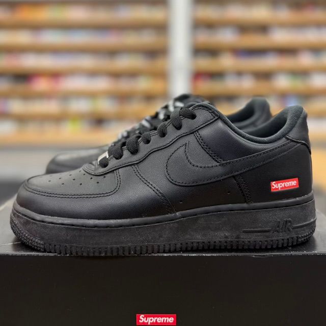 Nike Air Force 1 Low Supreme Black - Preowned