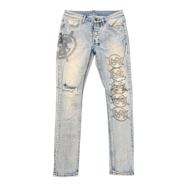Ksubi Van Winkle Dollar Jean (Blue) - Preowned