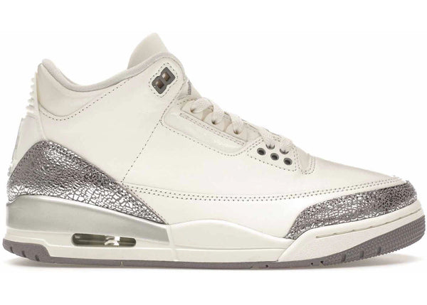 Jordan 3 Retro Sail Cement Grey (Women's) - Preowned