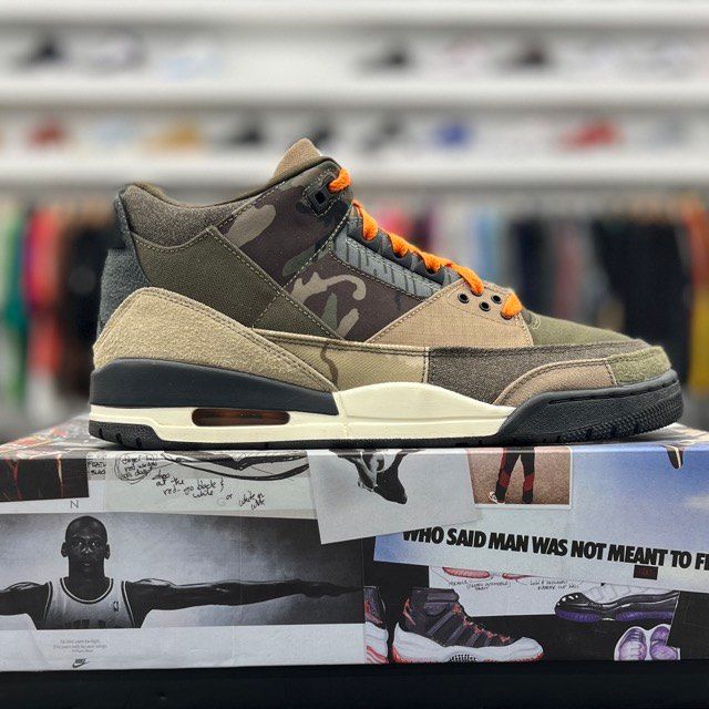 Jordan 3 Retro Patchwork Camo - Preowned