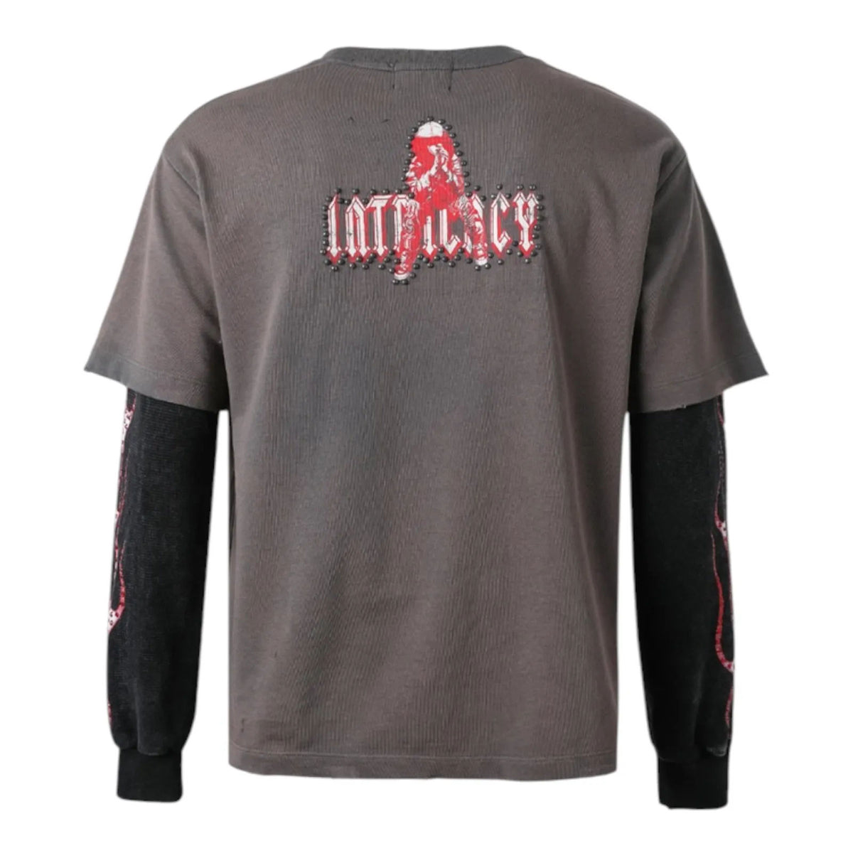 Lost Intricacy Davidson Thermal LS Tee (Washed Black)