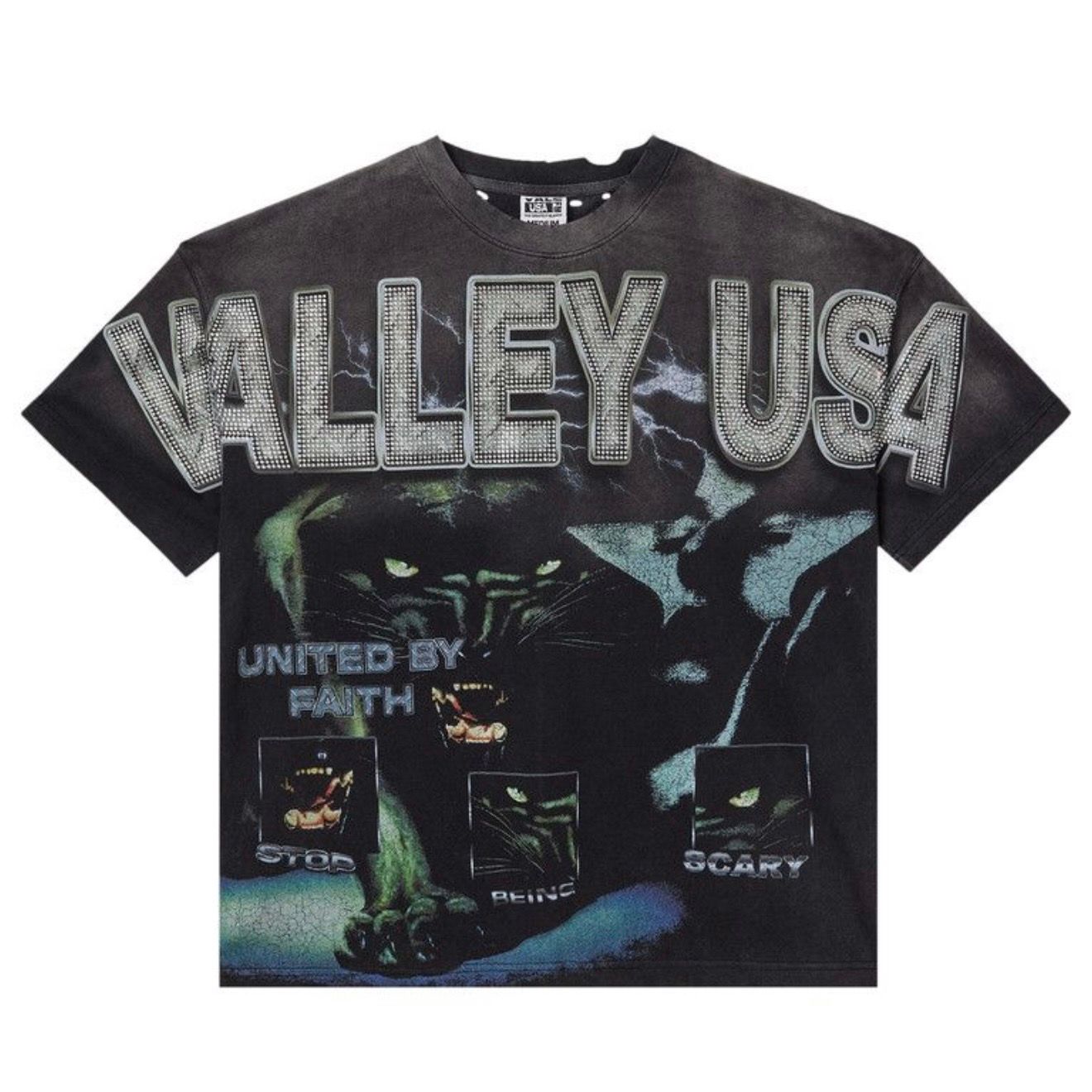 Vale Forever Faith Bling Tee (Black) - Preowned