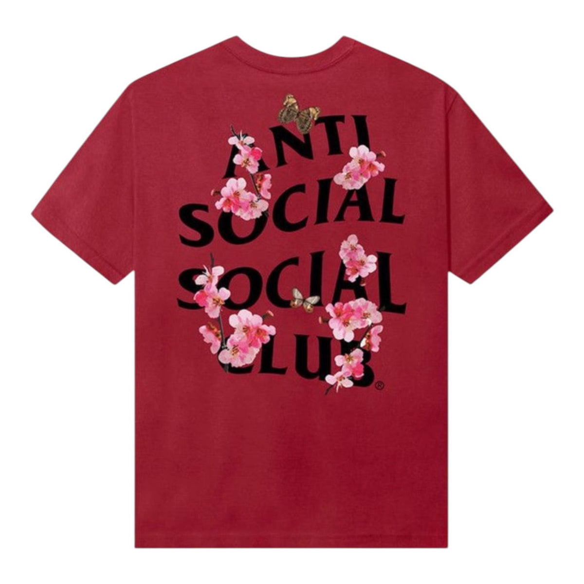 Anti Social Social Club Kkotch Tee Cardinal