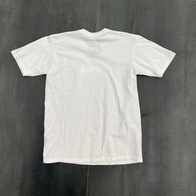 Supreme Burberry Box Logo Tee White - Preowned