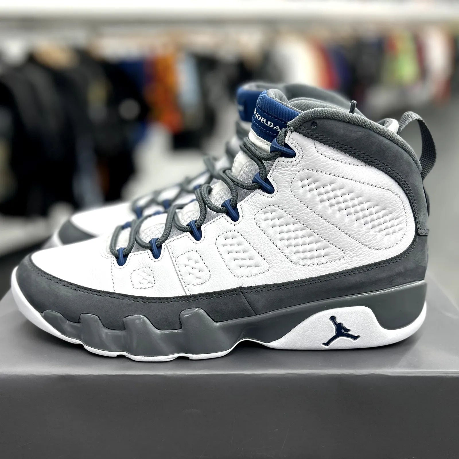 Jordan 9 Retro Flint Grey French Blue (2026) - Preowned