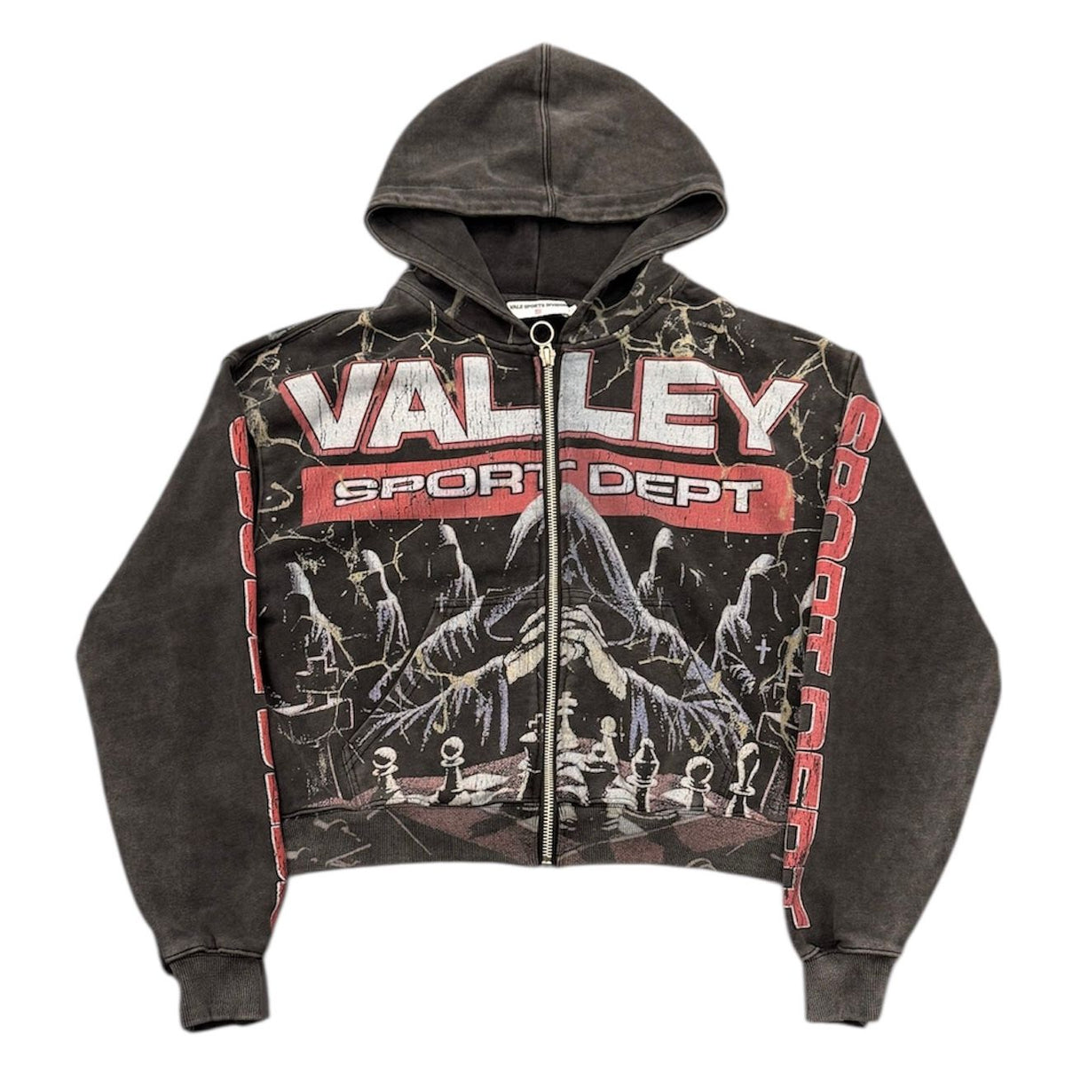 Vale Forever Mastermind Zip Up Hoodie Black  - Preowned