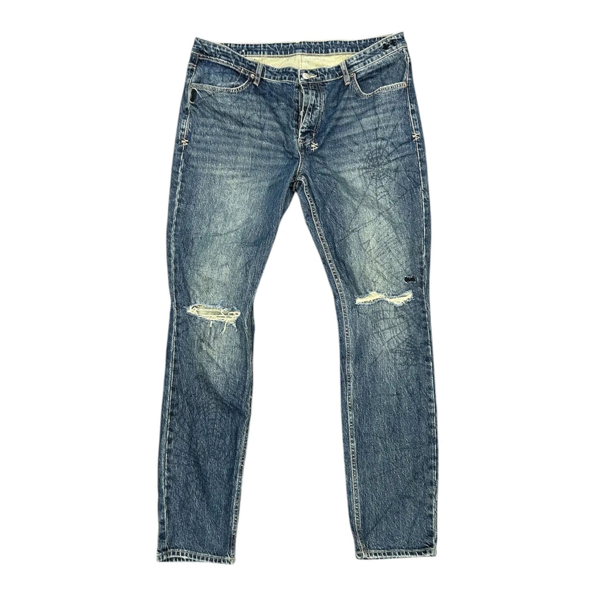 Ksubi Van Wrinkle Gasoline Lies (Blue) - Preowned