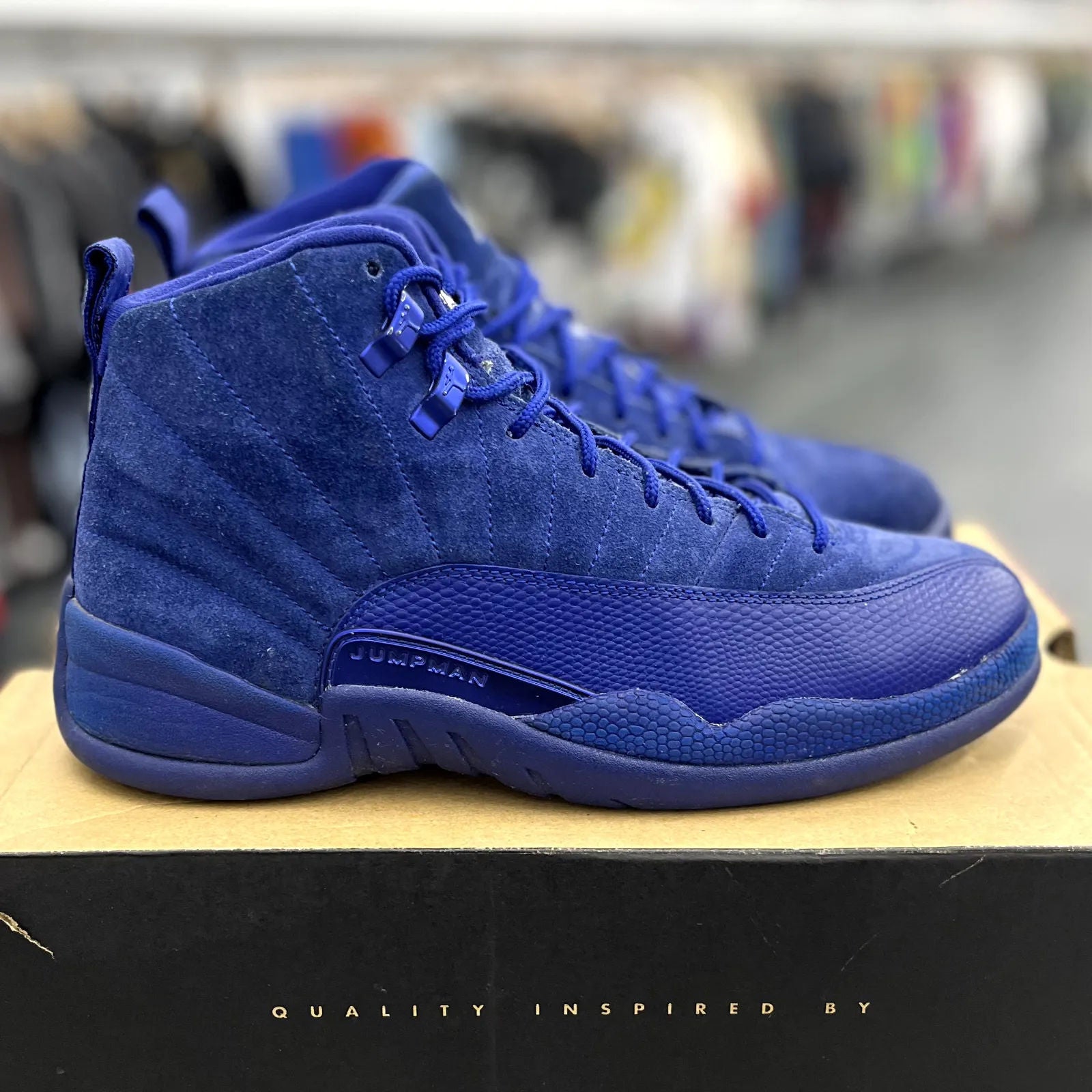 Jordan 12 Retro Deep Royal Blue - Preowned