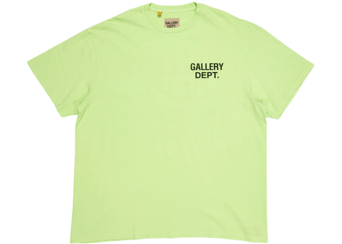 Gallery Dept. Souvenir T-shirt Lime Green - Preowned