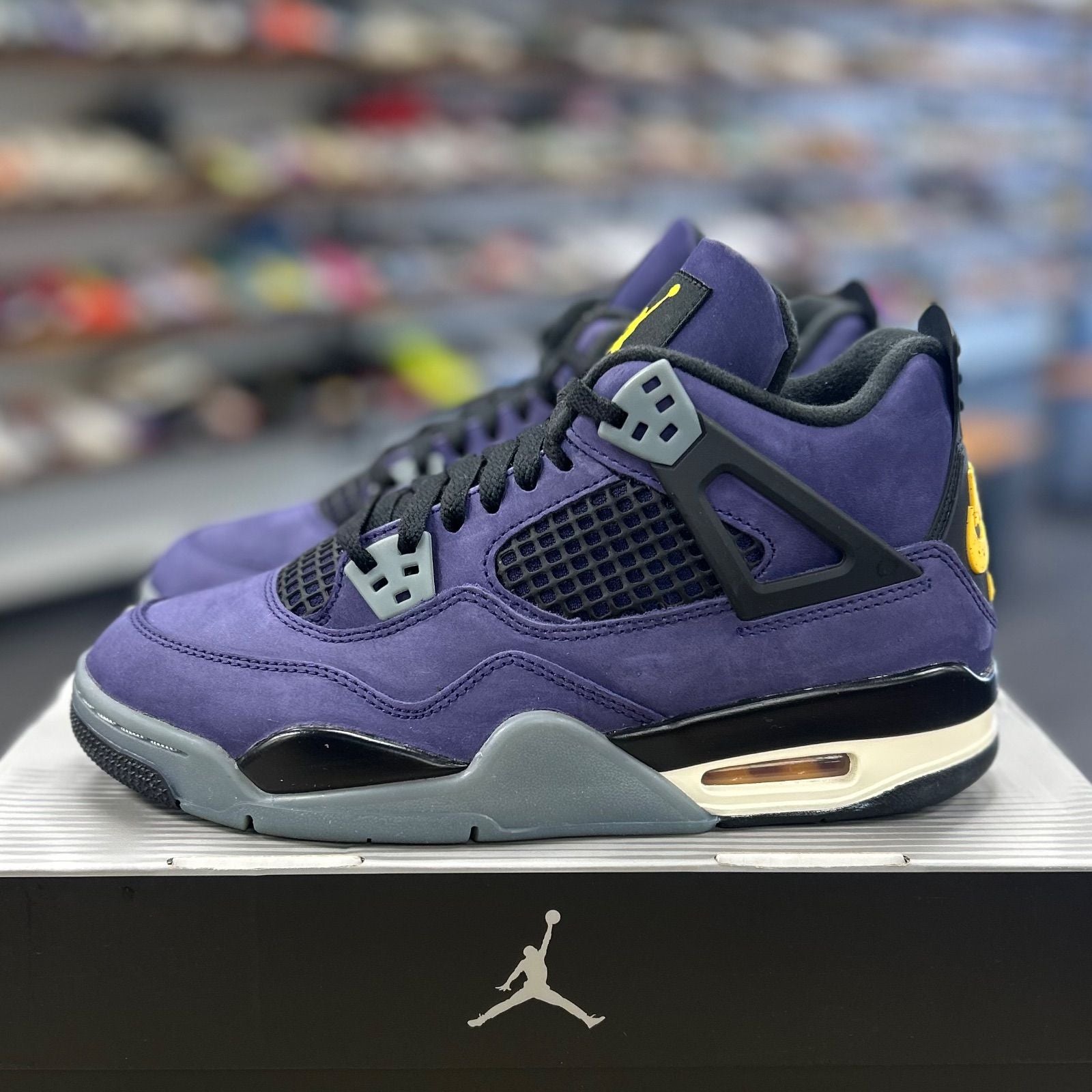Jordan 4 Retro Lakers (GS) - Preowned