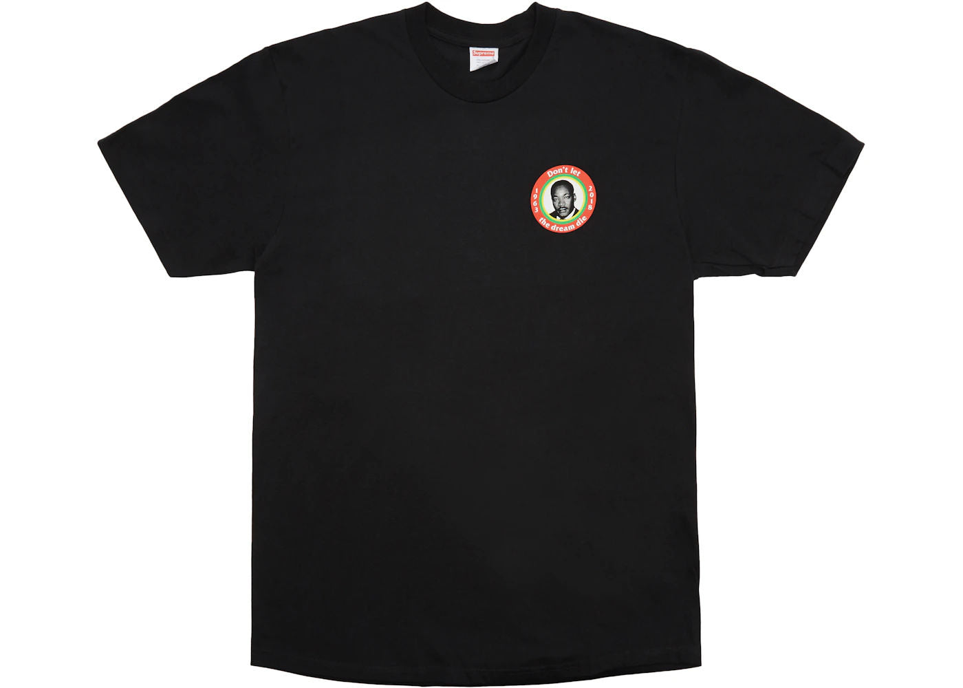 Supreme MLK Dream Tee Black