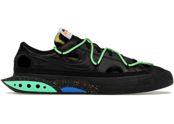 BRAND NEW STEAL - Nike Blazer Low Off-White Black Electro Green