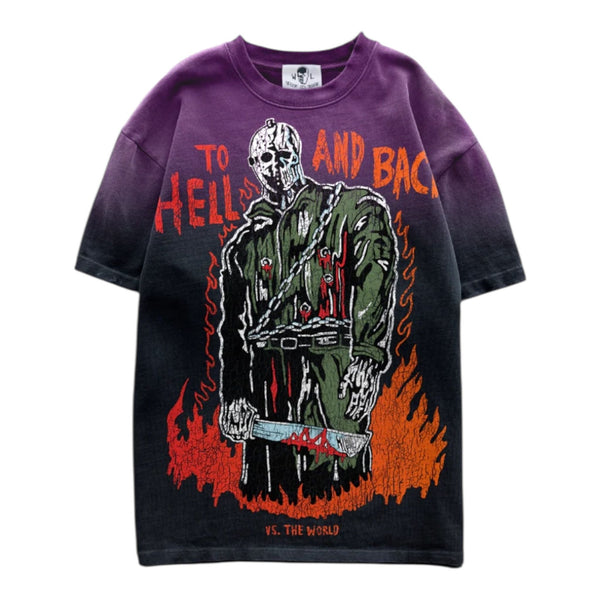 Warren Lotas Hell & Back Tee (Purple/Black)