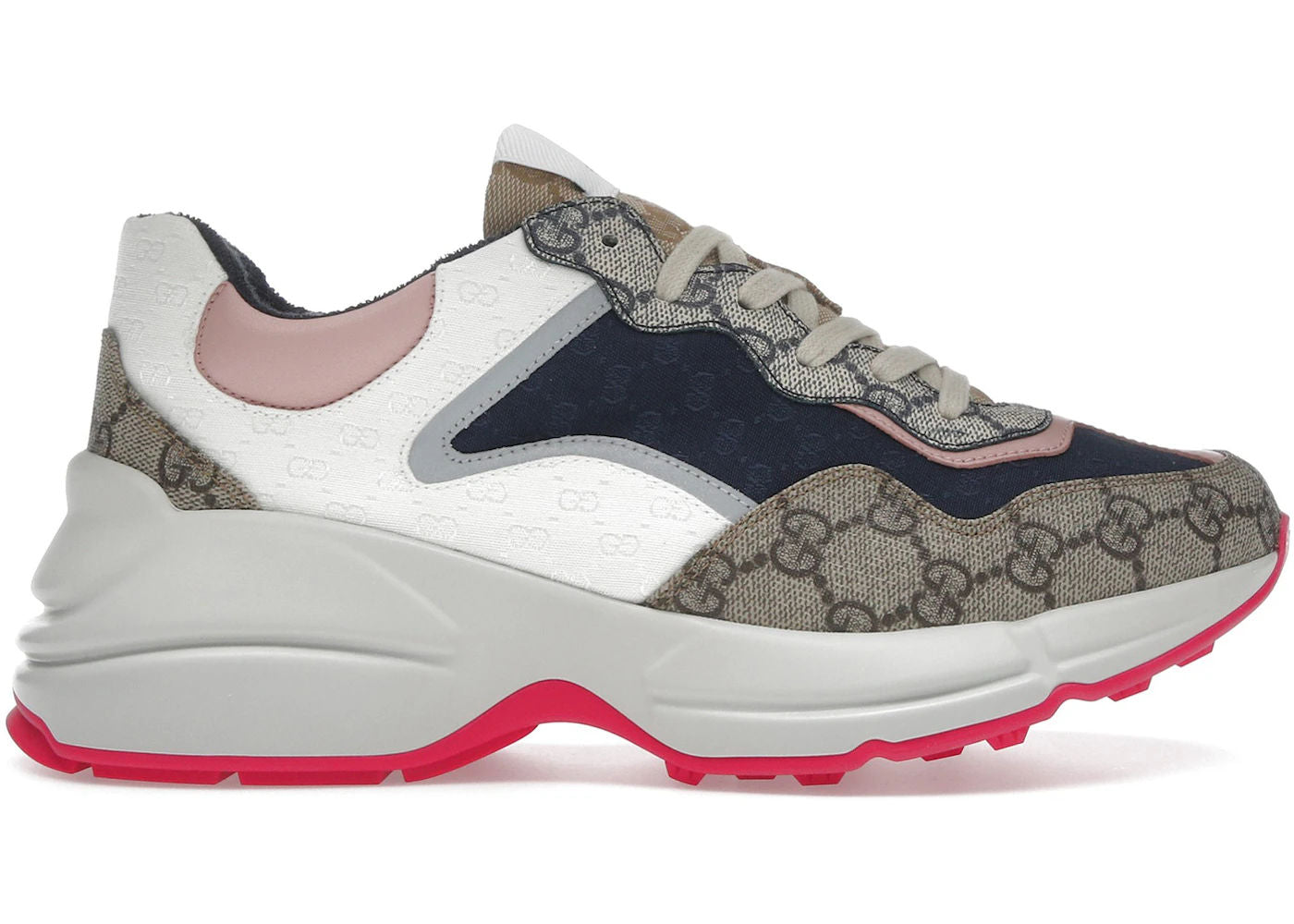 Gucci Rhyton Beige Ebony (Women's) - Preowned