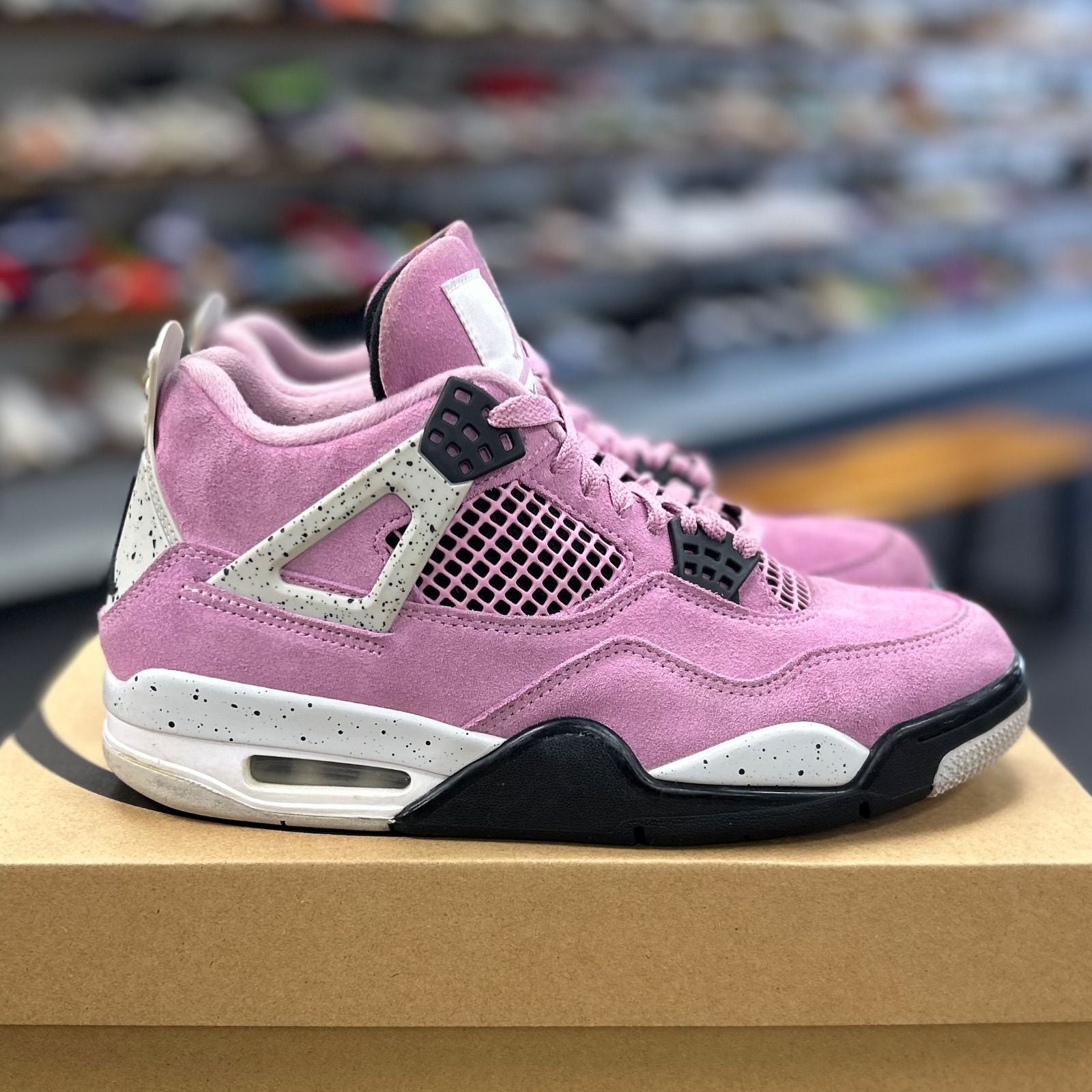 Jordan 4 Retro Orchid (Women's) - Preowned