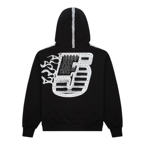 Sp5der Screaming Eagle Hoodie (Black) - Preowned
