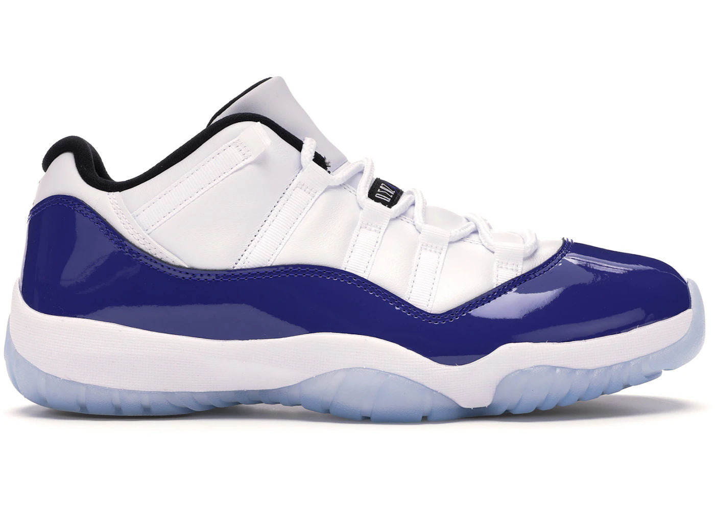 Jordan 11 Retro Low White Concord (Women's) - Preowned