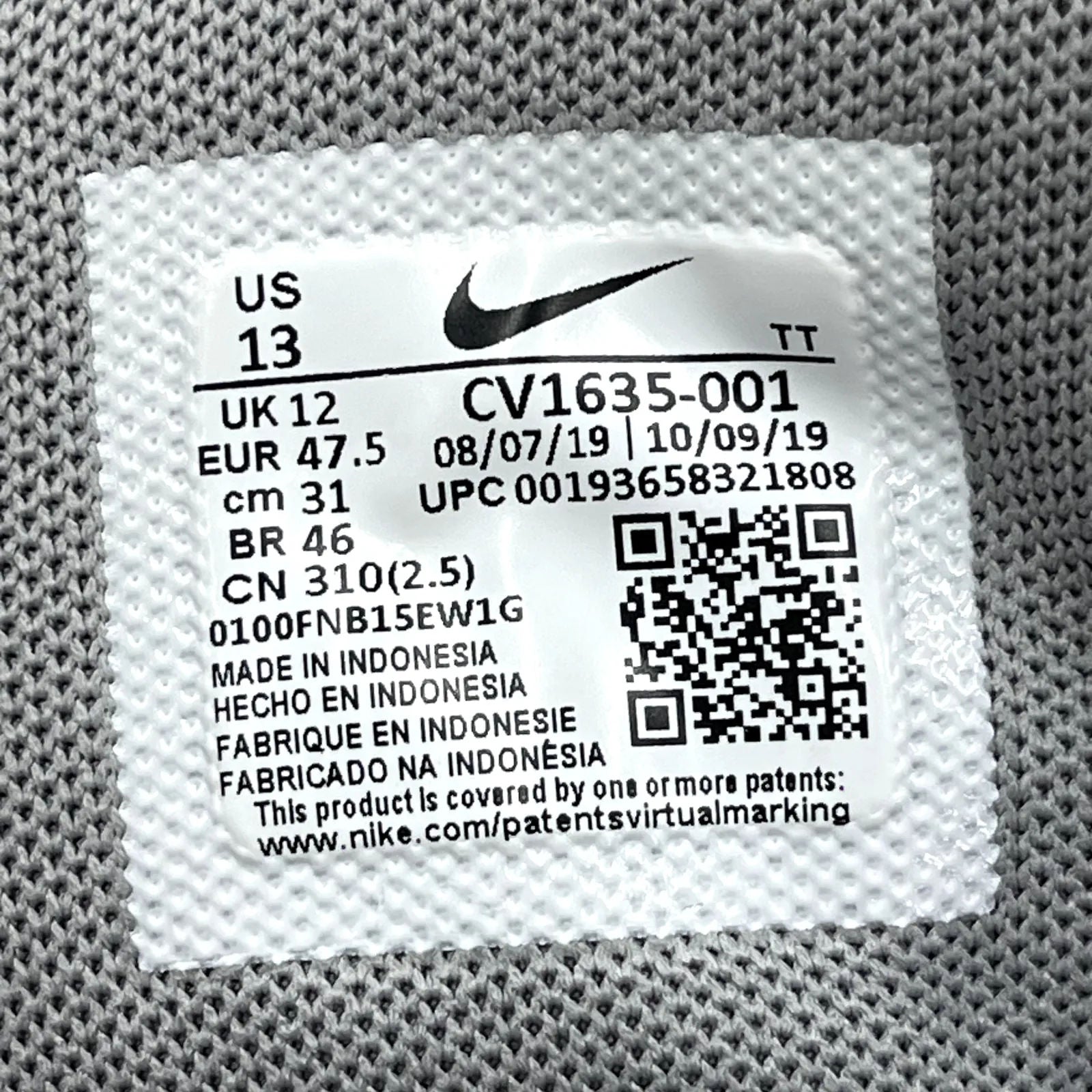 Nike Air Max 95 Retro Logo Grey Aqua - Preowned