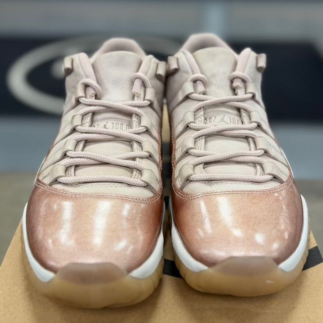 Jordan 11 Retro Low Rose Gold (Women's) - Preowned