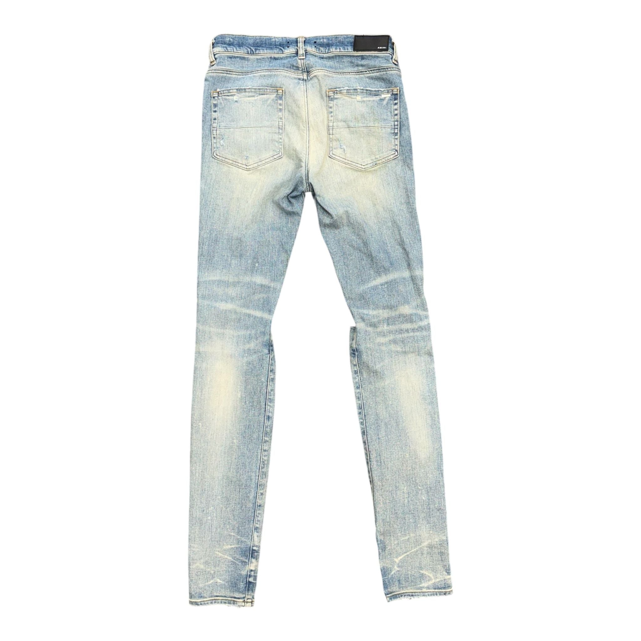 Amiri Distressed Jean (Blue) - Preowned
