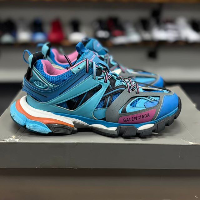 Balenciaga Track Runners Blue - Preowned